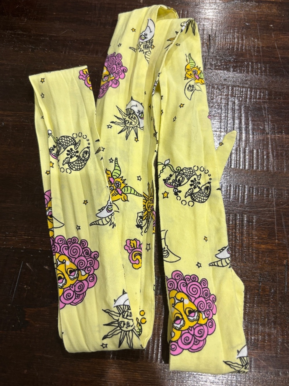 ModCloth Yellow Celestial Astrology Shirt Dress Zodiac Sun Moon Whimsigoth Sz M - Picture 14 of 16
